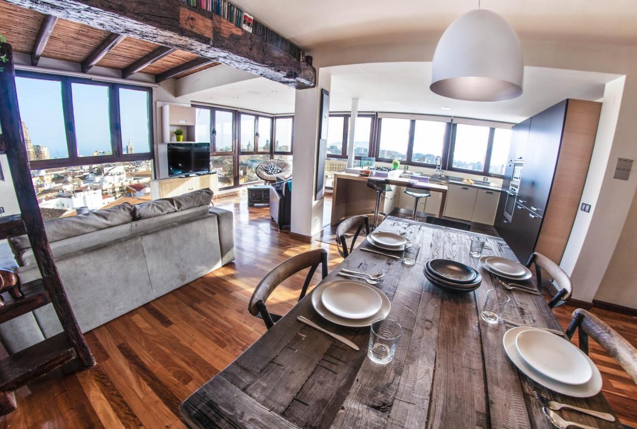 Appartamento Malagaflat Design Loft City Views Esterno foto