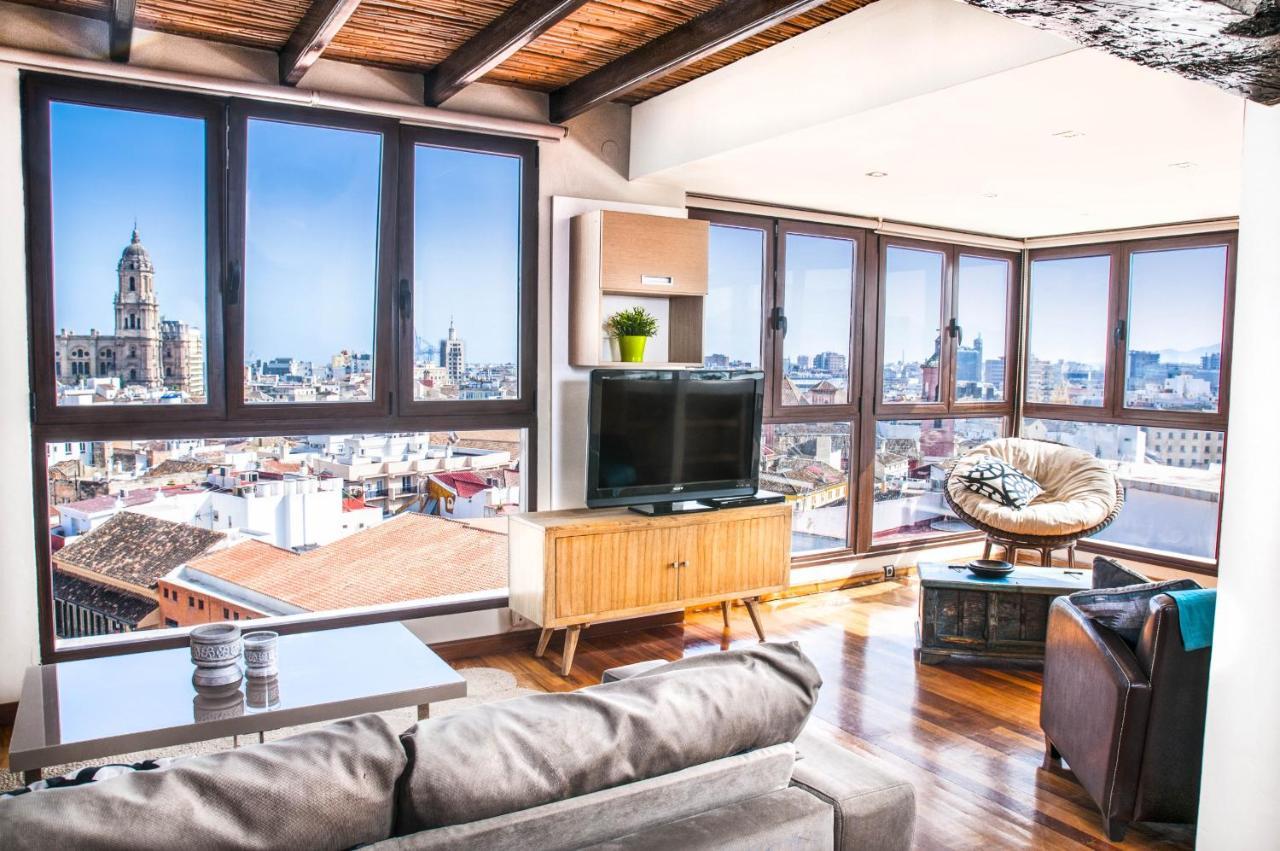 Appartamento Malagaflat Design Loft City Views Esterno foto