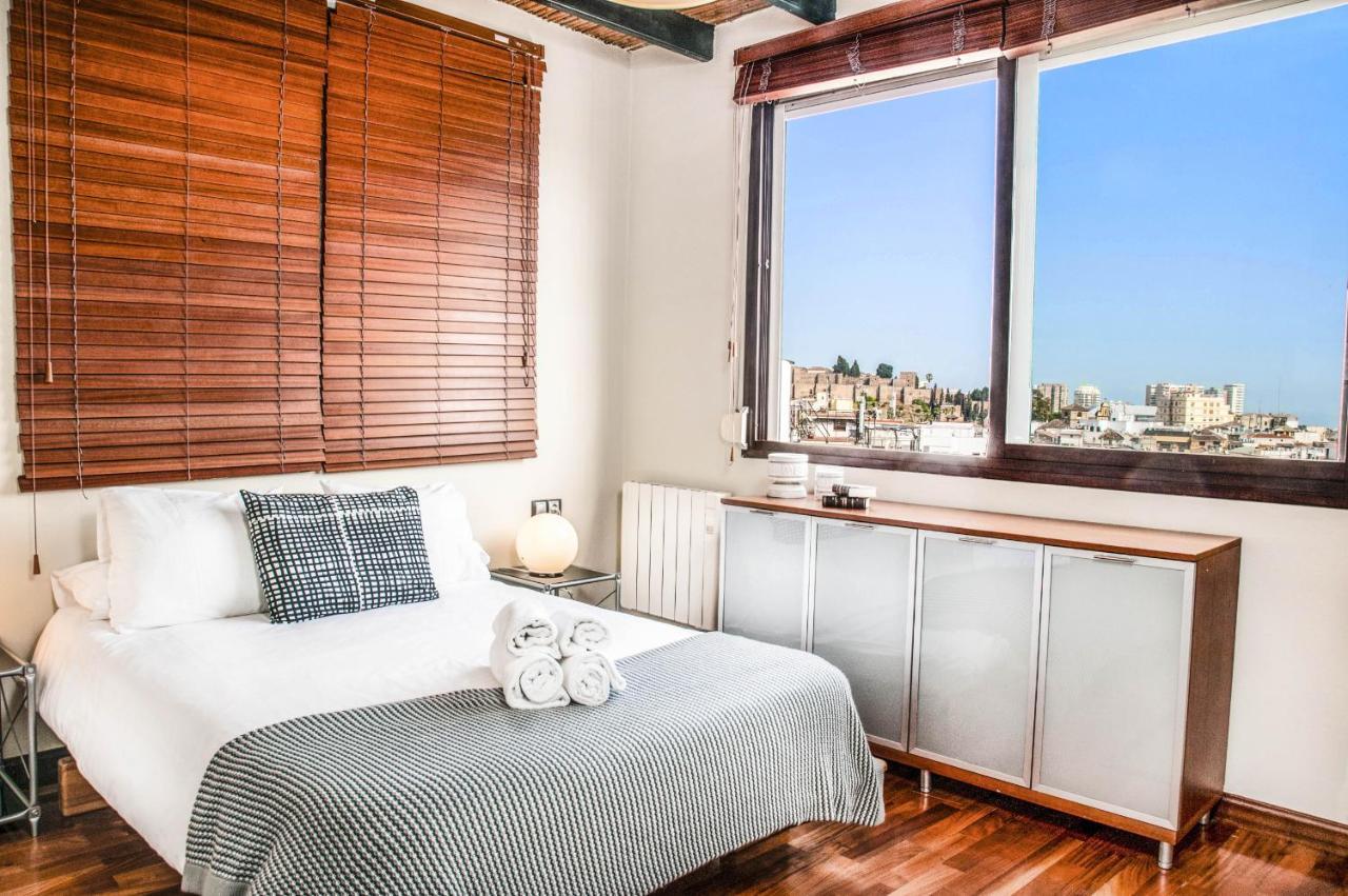 Appartamento Malagaflat Design Loft City Views Esterno foto